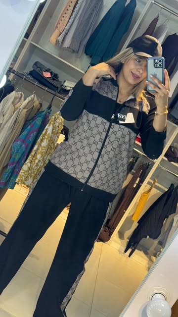 ست سیوشرت شلوار مازراتی سایز ۴۶ گاها ۴۸ طرح کوجی و دیور